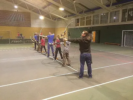 Kurs avslutning for nye dyktige og ivrige bueskyttere